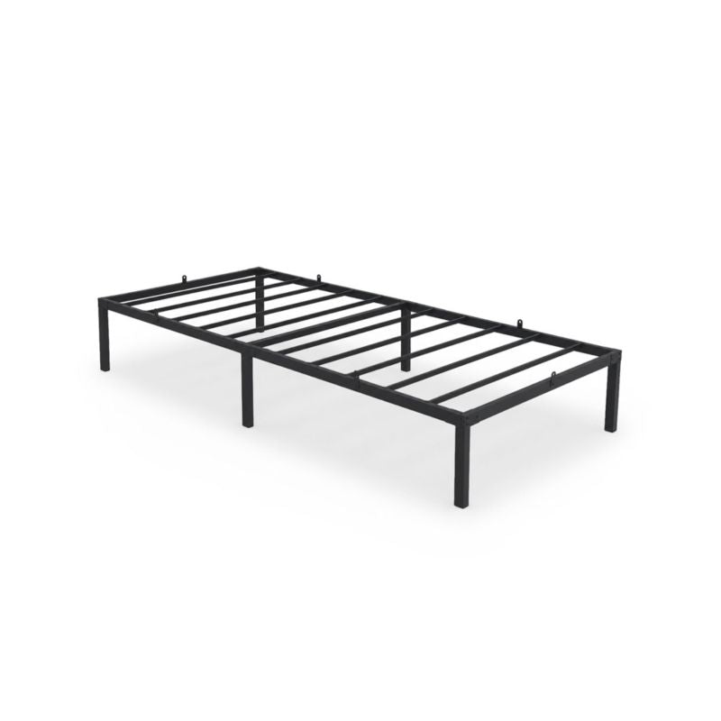 Metalseng AKORD 90x200 cm Sort