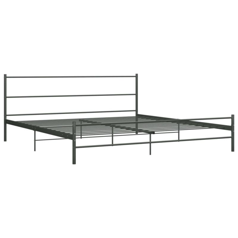 Metalseng 200x180 cm Grå