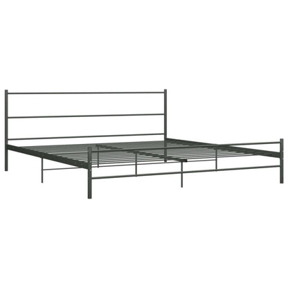 Metalseng 200x180 cm Grå