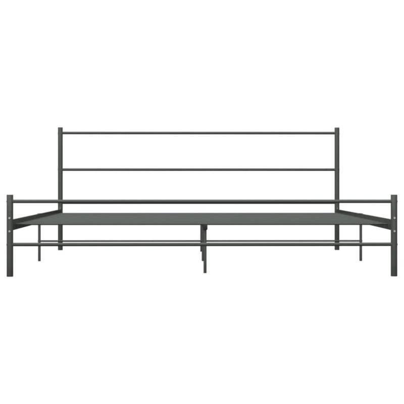 Metalseng 200x180 cm Grå
