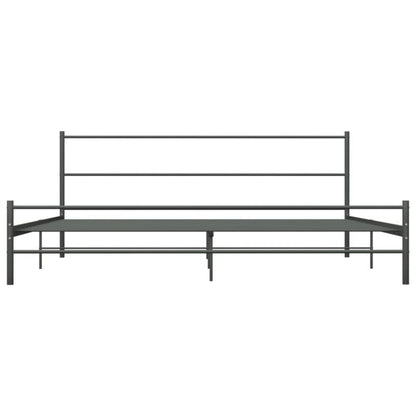 Metalseng 200x180 cm Grå