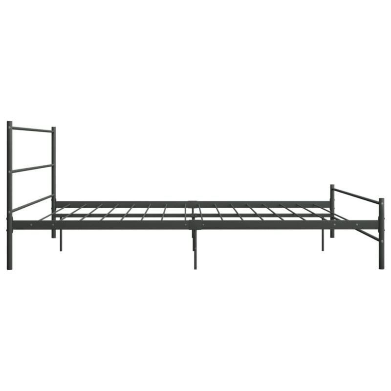 Metalseng 200x180 cm Grå