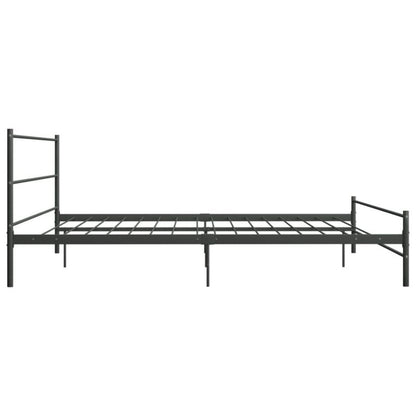 Metalseng 200x180 cm Grå