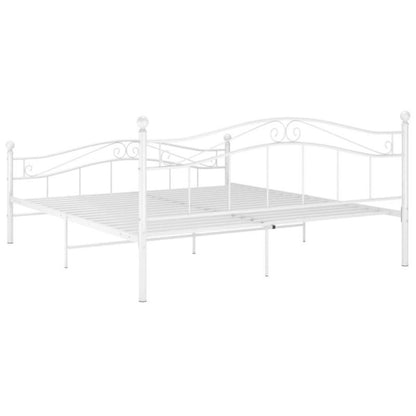 Metalseng 140x200 cm Hvid WM-324998