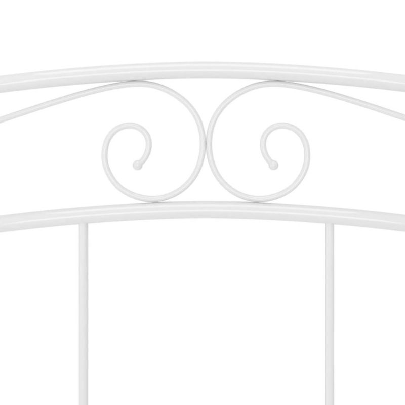 Metalseng 140x200 cm Hvid WM-324998