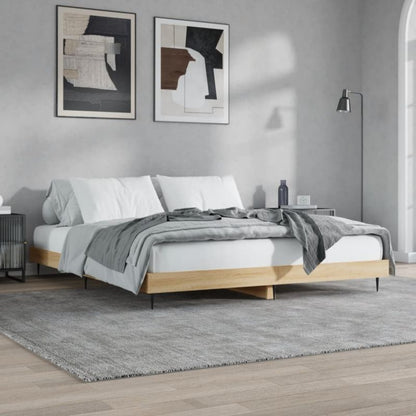 Metalsenge 140x200 cm Brun WM-832248