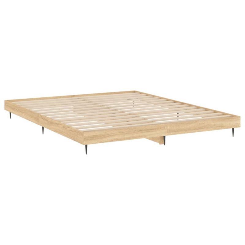 Metalsenge 140x200 cm Brun WM-832248
