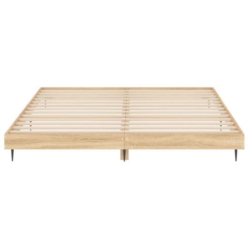 Metalsenge 140x200 cm Brun WM-832248
