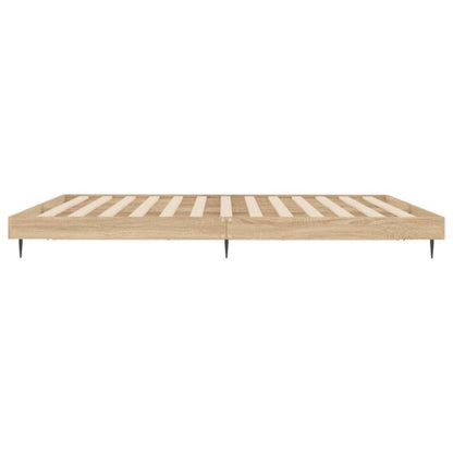 Metalsenge 140x200 cm Brun WM-832248
