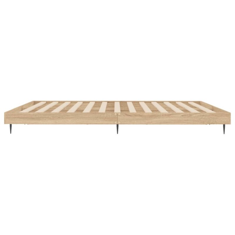 Metalsenge 140x200 cm Brun WM-832248