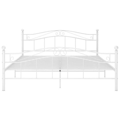 Metalsengeramme 180x200 cm Hvid WM-325004
