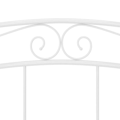Metalsengeramme 180x200 cm Hvid WM-325004