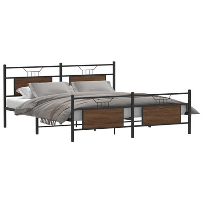 Metalseng 180x200 cm Brun WM-3325103