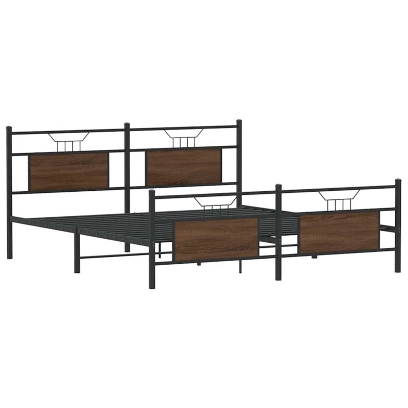 Metalseng 180x200 cm Brun WM-3325103