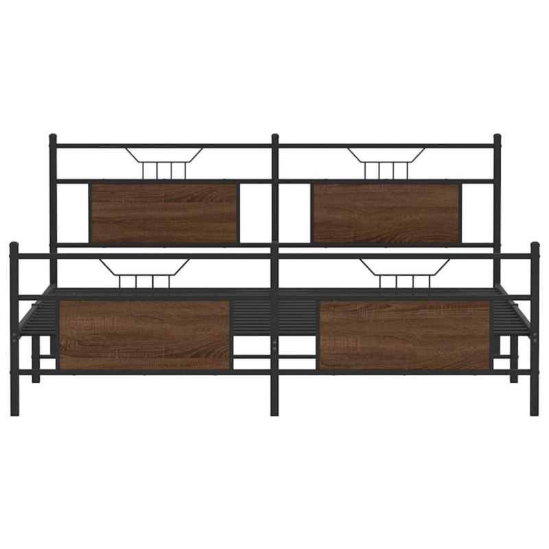 Metalseng 180x200 cm Brun WM-3325103