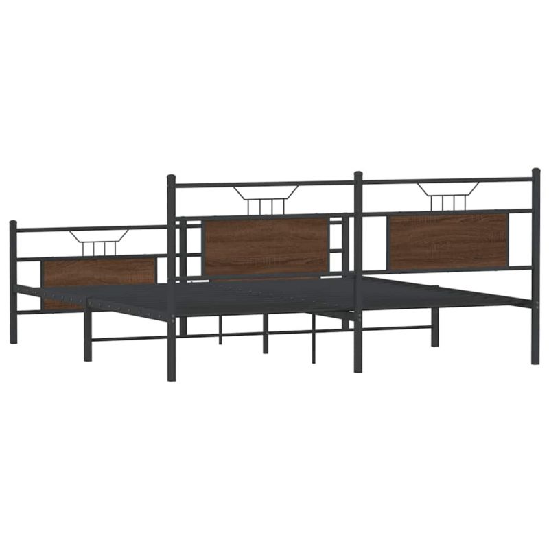 Metalseng 180x200 cm Brun WM-3325103