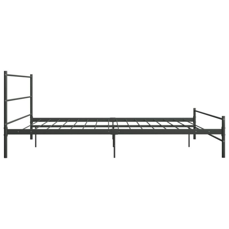 Metalseng 180x200 cm Grå WM-284684