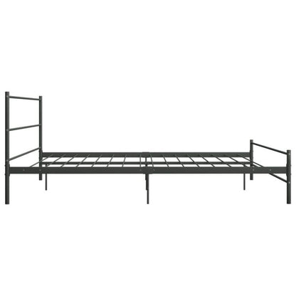 Metalseng 180x200 cm Grå WM-284684