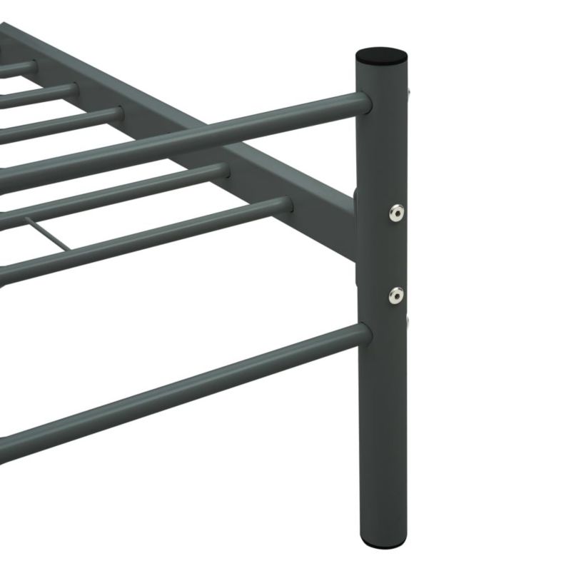 Metalseng 180x200 cm Grå WM-284684