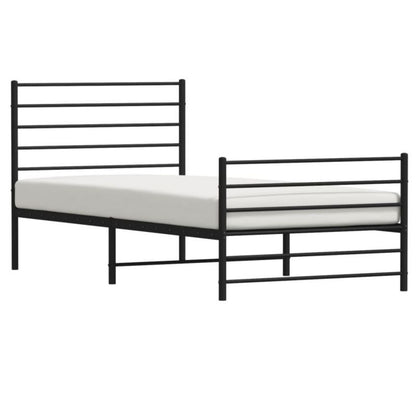 Metalseng 80x200 cm Sort