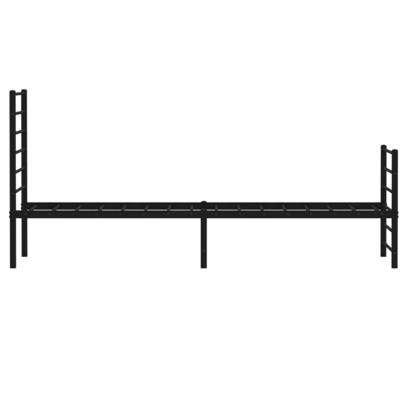 Metalseng 80x200 cm Sort