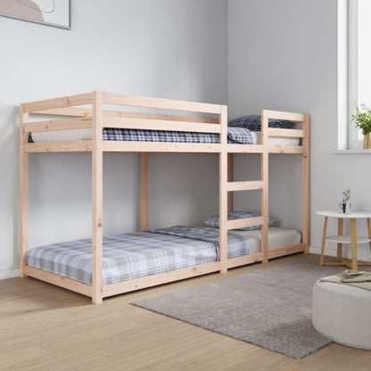 Køjeseng 80x200 cm Brun WM-821649