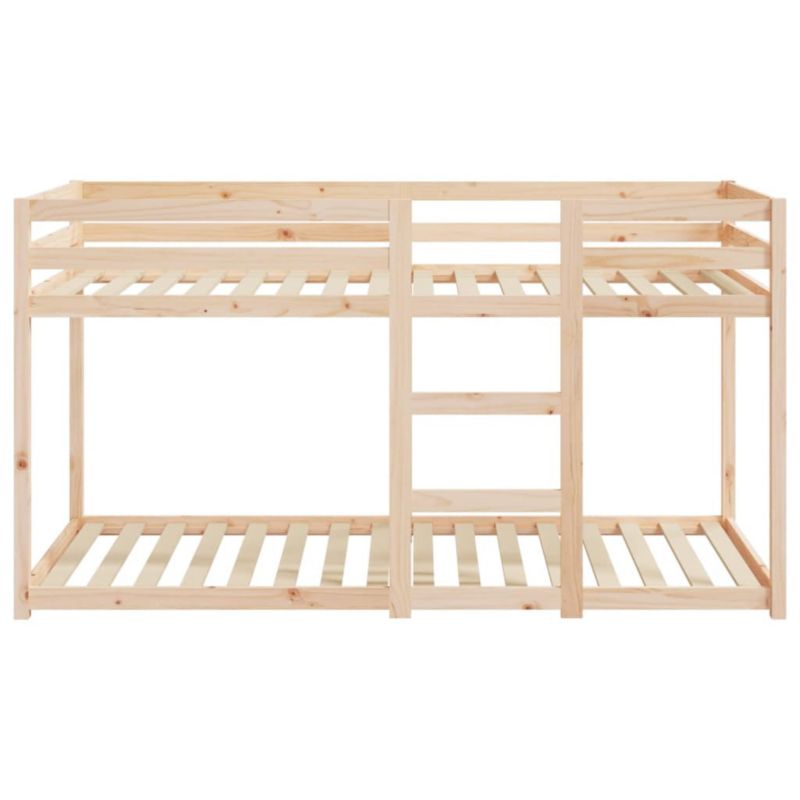 Køjeseng 80x200 cm Brun WM-821649