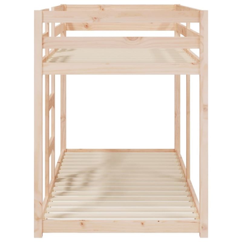 Køjeseng 80x200 cm Brun WM-821649