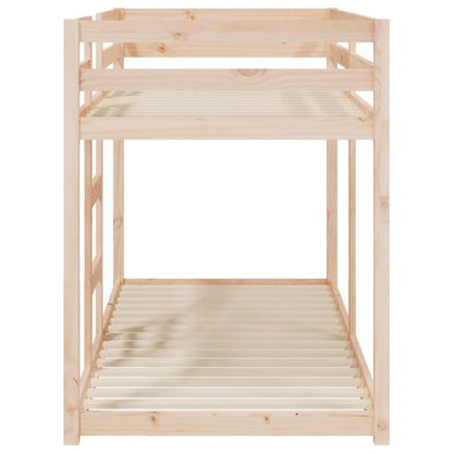 Køjeseng 80x200 cm Brun WM-821649