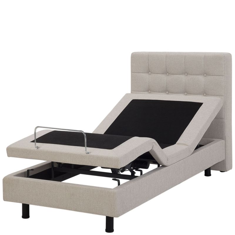Justerbar Seng Duke 90x200 cm Beige