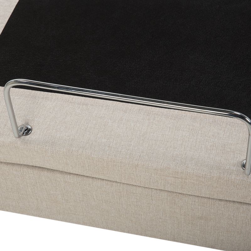 Justerbar Seng Duke 90x200 cm Beige