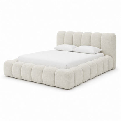 Tapiceret Seng SOFELLO Bubi 180x200 cm Hvid