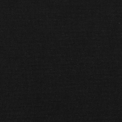 Polstret Seng 90x190 cm Sort