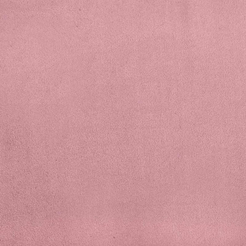 Boxspringseng 80x210 cm Rosa Fløjl