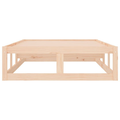 Seng VidaXL Træ Stabil Lægter 75x190 cm Brun