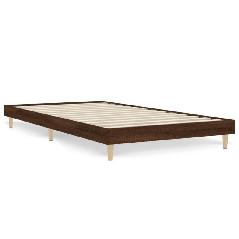 Sengeramme VidaXL 90x200 cm Egetræ