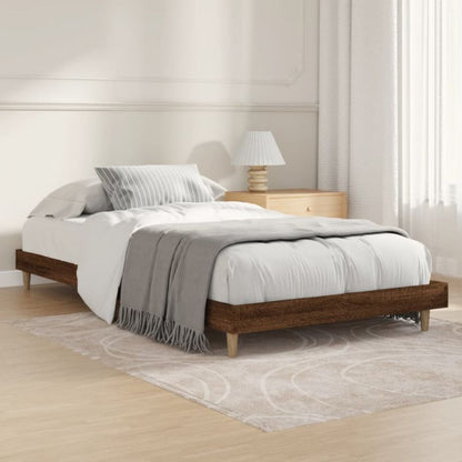 Sengeramme VidaXL 90x200 cm Egetræ