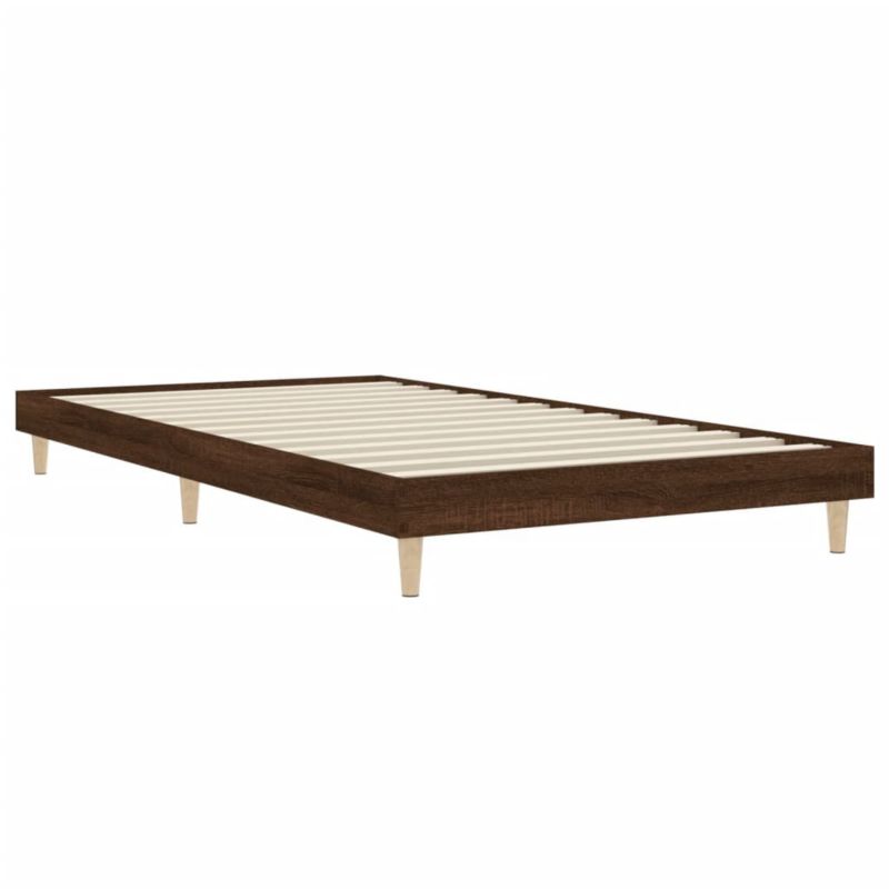 Sengeramme VidaXL 90x200 cm Egetræ