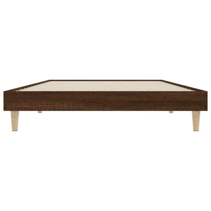 Sengeramme VidaXL 90x200 cm Egetræ