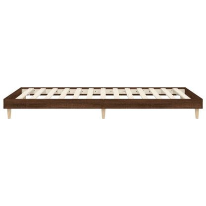 Sengeramme VidaXL 90x200 cm Egetræ