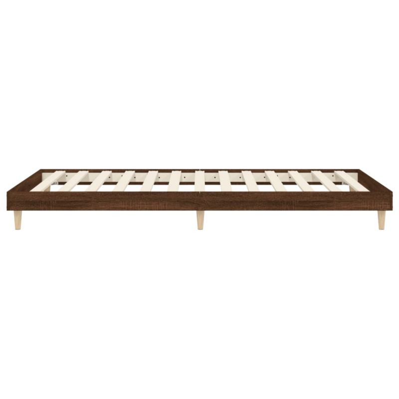 Sengeramme VidaXL 90x200 cm Egetræ