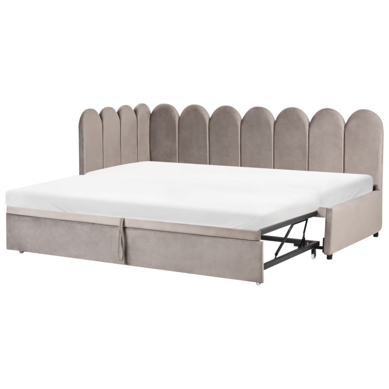 Udslidelig seng Terrou 90x200 cm Beige
