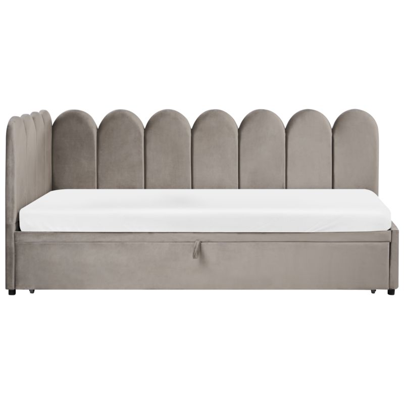 Udslidelig seng Terrou 90x200 cm Beige