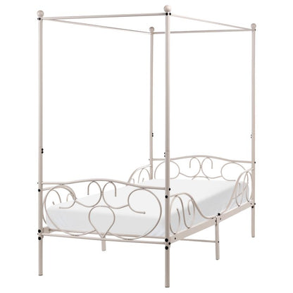 Sengehimlen Metal Sormery 90x200 cm Lys Beige