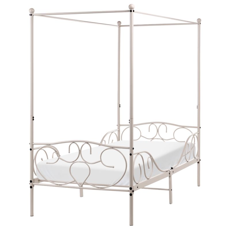 Sengehimlen Metal Sormery 90x200 cm Lys Beige