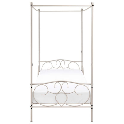 Sengehimlen Metal Sormery 90x200 cm Lys Beige