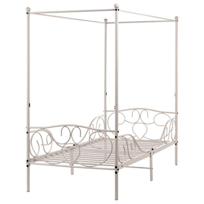 Sengehimlen Metal Sormery 90x200 cm Lys Beige