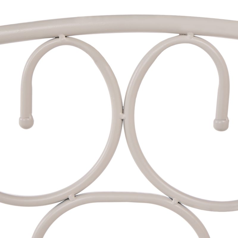 Sengehimlen Metal Sormery 90x200 cm Lys Beige