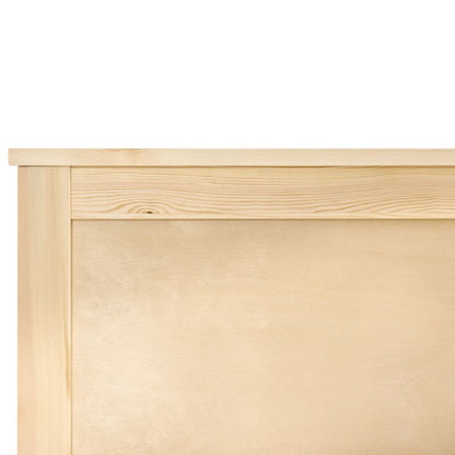 Seng Dauphin med 2 Skuffer Fyrretræ Lys Brun 90x200 cm