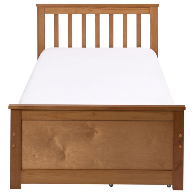 Seng Olendon 90x200 cm Fyrretræ Brun